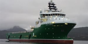 Havila Herøy - PSV vessel at sea